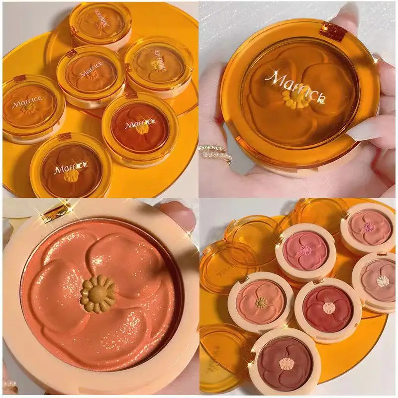 New 6 Colors Blush Makeup Palette Mineral Powder Red Rouge Lasting Natural Cream Cheek Tint Orange Peach Pink Blush Cosmetic
New 6 Colors Blush Makeup Palette Mineral Powder Red Rouge Lasting Natural Cream Cheek Tint Orange Peach Pink Blush Cosmetic