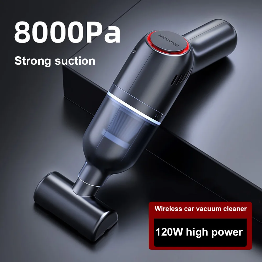 8000Pa Car Mini Vacuum Cleaner Cordless Power Suction Portable Handheld Vacuum Cleaner Rechargeable for Interior Home Office
8000Pa Car Mini Vacuum Cleaner Cordless Power Suction Portable Handheld Vacuum Cleaner Rechargeable for Interior Home Office
