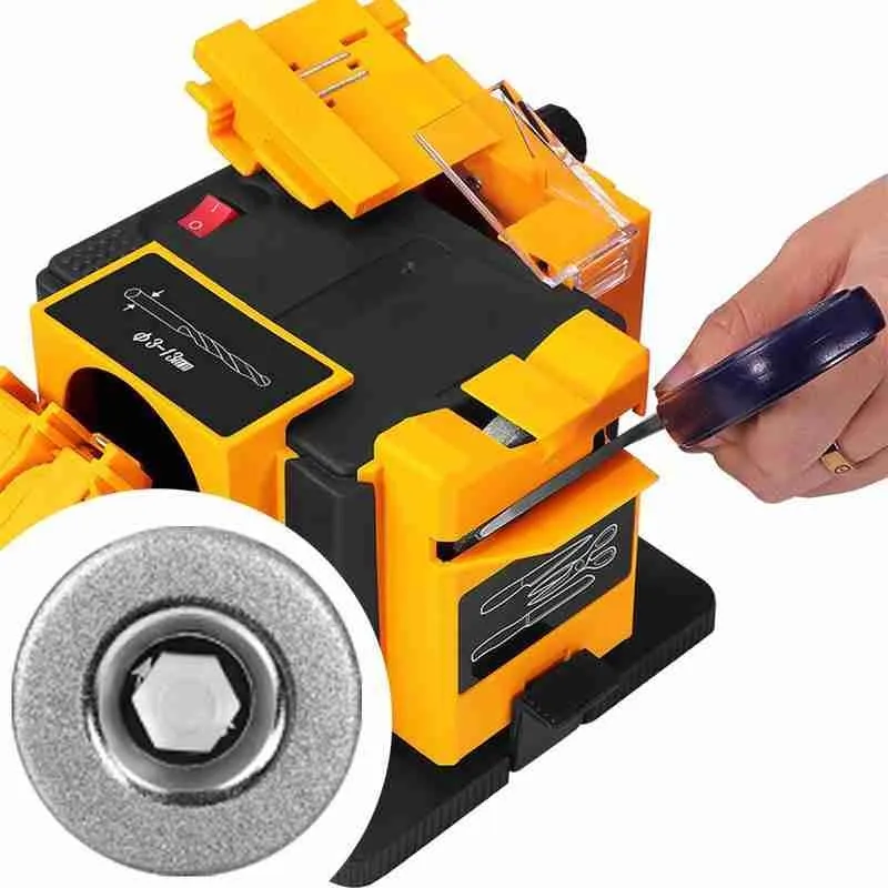 Multifunction Knife Sharpener Grinding Wheel Electric Sturdy Drill Sharpening Machine Accessories Kitchen Tools(Without Machine)
Multifunction Knife Sharpener Grinding Wheel Electric Sturdy Drill Sharpening Machine Accessories Kitchen Tools(Without Machine)
