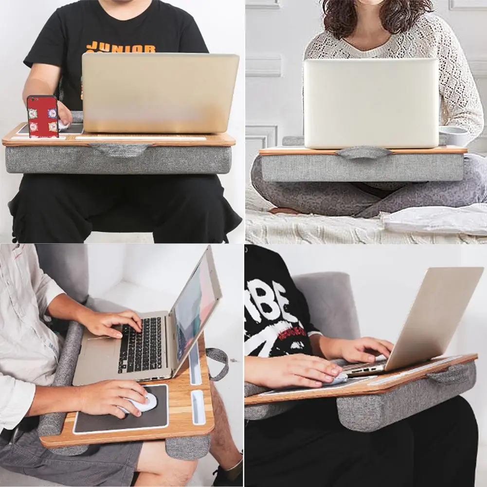 Multifunction Holder Lap Desk Laptop Stand Lap Support Built In Mouse Pad Wrist Pad For Notebook MacBook
Multifunction Holder Lap Desk Laptop Stand Lap Support Built In Mouse Pad Wrist Pad For Notebook MacBook