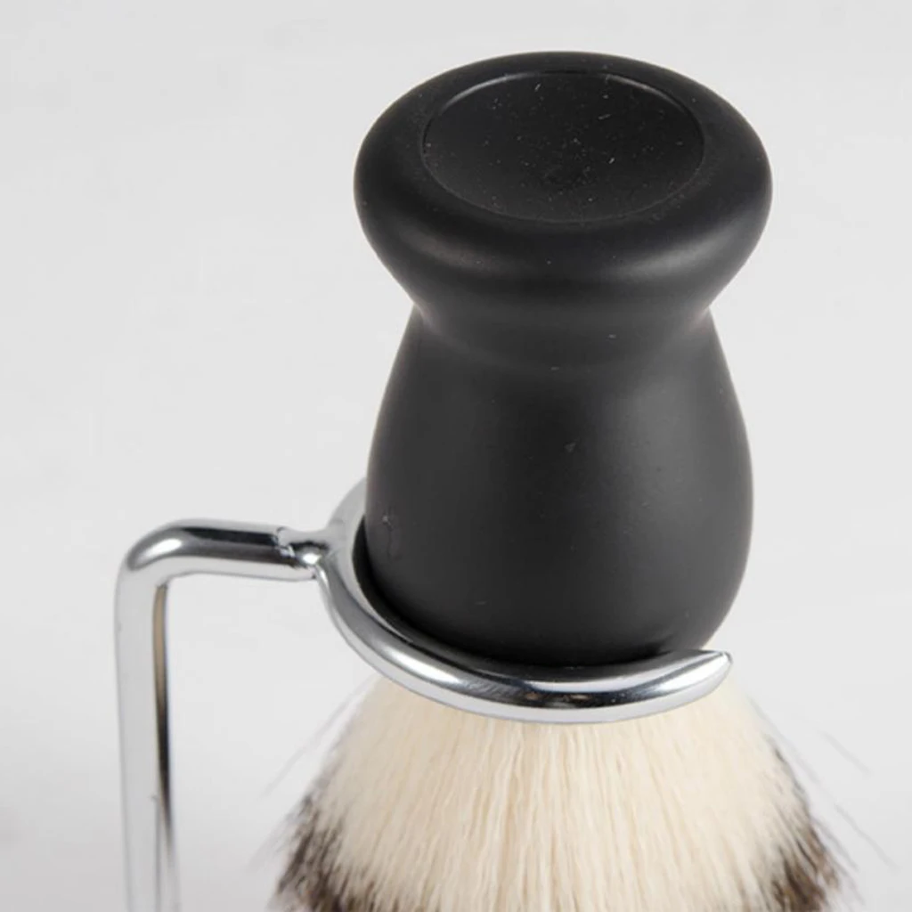 Black Plastic Handle Mens Shaving Brush With Stand Holder for Face Beard Shaving
Black Plastic Handle Mens Shaving Brush With Stand Holder for Face Beard Shaving