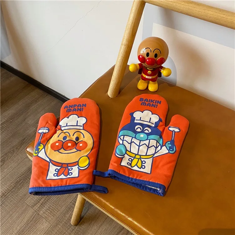 Anpanman Heat Insulation Gloves Kitchen Anti-scalding Anti-slip Thickened Gloves Oven Anti-scalding Gloves Kitchen Gloves
Anpanman Heat Insulation Gloves Kitchen Anti-scalding Anti-slip Thickened Gloves Oven Anti-scalding Gloves Kitchen Gloves