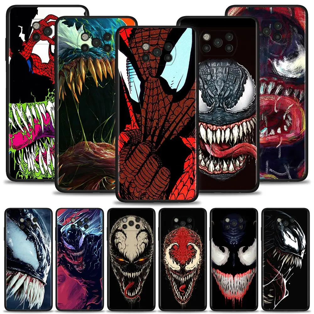 Phone Case For Xiaomi Poco X3 NFC F3 GT Civi M3 Note 10 11 Lite 9T 10T 11T Pro Pocophone F1 Cover Marvel Comics Anti Venom
Phone Case For Xiaomi Poco X3 NFC F3 GT Civi M3 Note 10 11 Lite 9T 10T 11T Pro Pocophone F1 Cover Marvel Comics Anti Venom