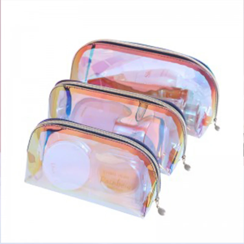 New fashion TPU laser cosmetic bag waterproof colorful storage bag large capacity multifunctional cosmetic bag three-piece clutc 
New fashion TPU laser cosmetic bag waterproof colorful storage bag large capacity multifunctional cosmetic bag three-piece clutc