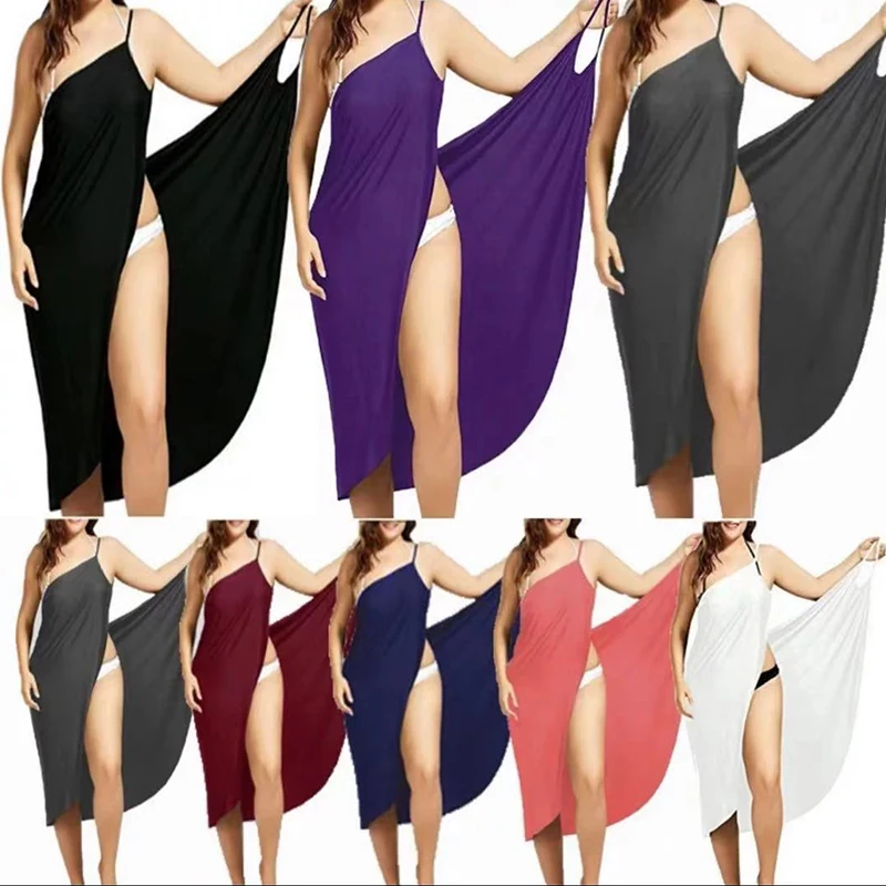 Women Plus Size Pareo Beach Cover Up Wrap Dress Bikini Bathing Suit Femme Robe De Plage Beachwear Femme Tunic Kaftan
Women Plus Size Pareo Beach Cover Up Wrap Dress Bikini Bathing Suit Femme Robe De Plage Beachwear Femme Tunic Kaftan