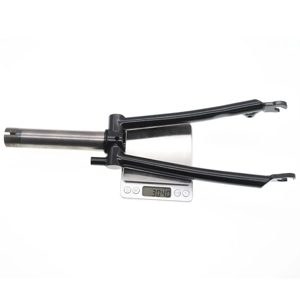 TWTOPSE Titanium Bike Disc Fork For Brompton Folding Bicycle Front Fork Rear Triangle Frame Lightweight 16" original Size Part 
TWTOPSE Titanium Bike Disc Fork For Brompton Folding Bicycle Front Fork Rear Triangle Frame Lightweight 16" original Size Part