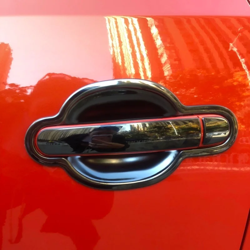 Крышка ручки двери автомобиля внешняя наклейка с мисками для Volkswagen Beetle 2012 2013 2014