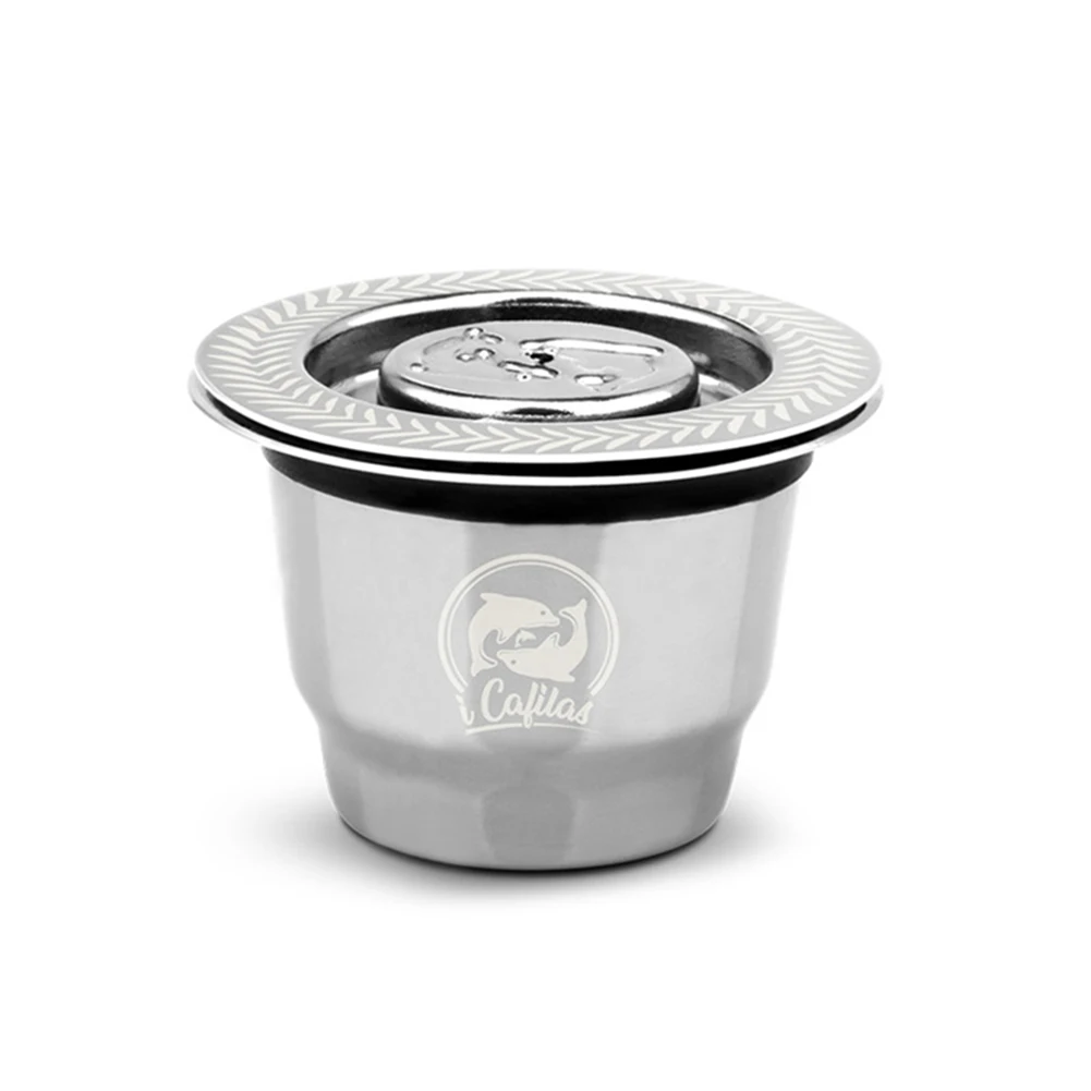 Stainless Steel Reusable Capsules Refillable Coffee Capsules Pods with Lids Compatible with Nespresso Espresso Maker
Stainless Steel Reusable Capsules Refillable Coffee Capsules Pods with Lids Compatible with Nespresso Espresso Maker