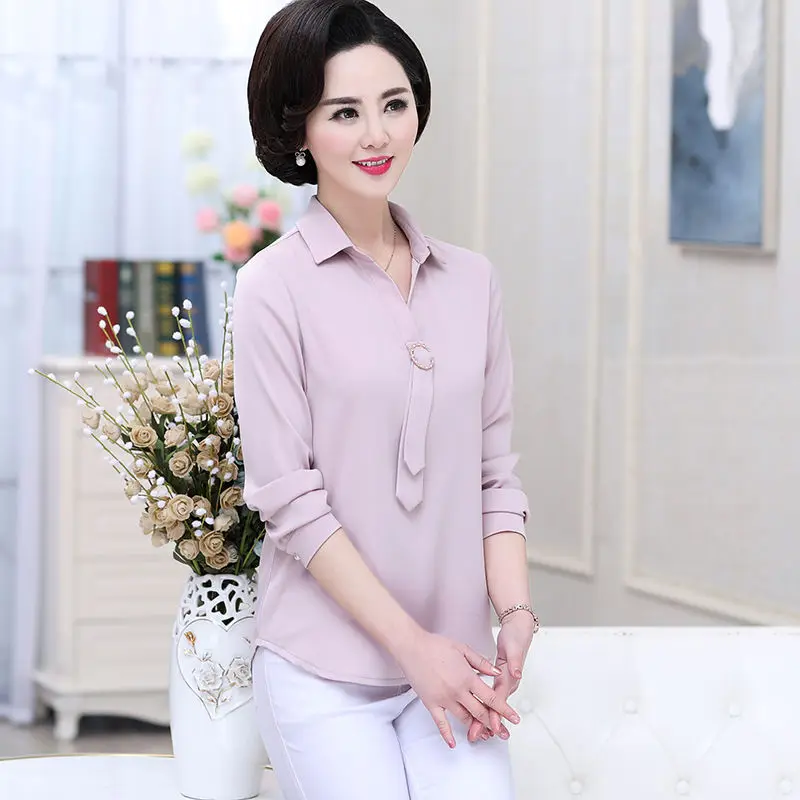 2021 New Spring Autumn Women Fashion Elegant Chiffon Blouses Female Long Sleeve Turn-down Collar Office Blouse Casual Shirt Q106
2021 New Spring Autumn Women Fashion Elegant Chiffon Blouses Female Long Sleeve Turn-down Collar Office Blouse Casual Shirt Q106