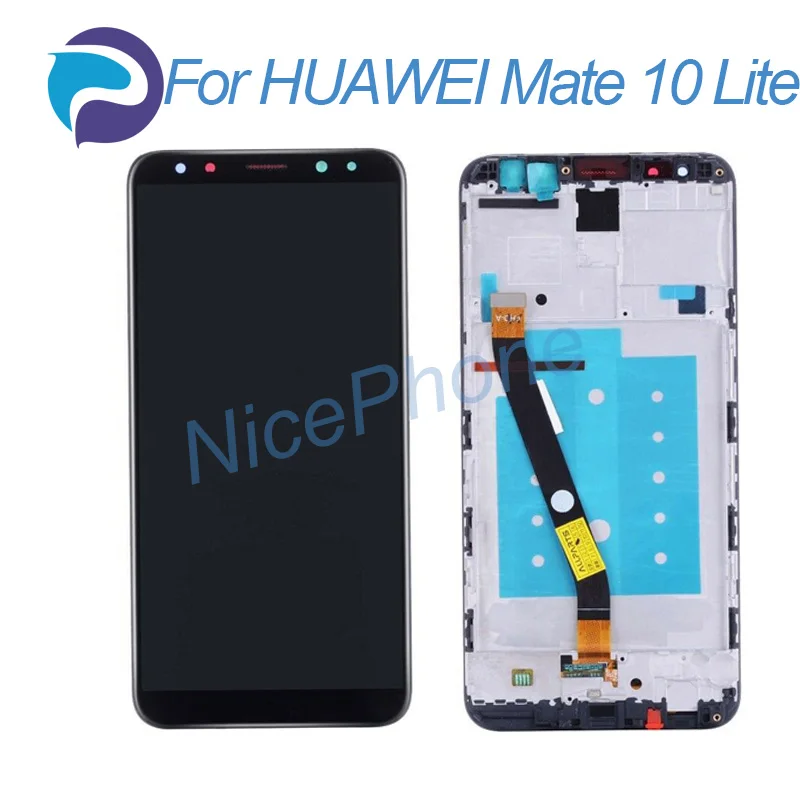 Mate 10 Lite LCD сенсорный экран с рамкой матовый ЖК-дисплей RNE-L21/L22/L01/L02/L11/L23/L03/AL00