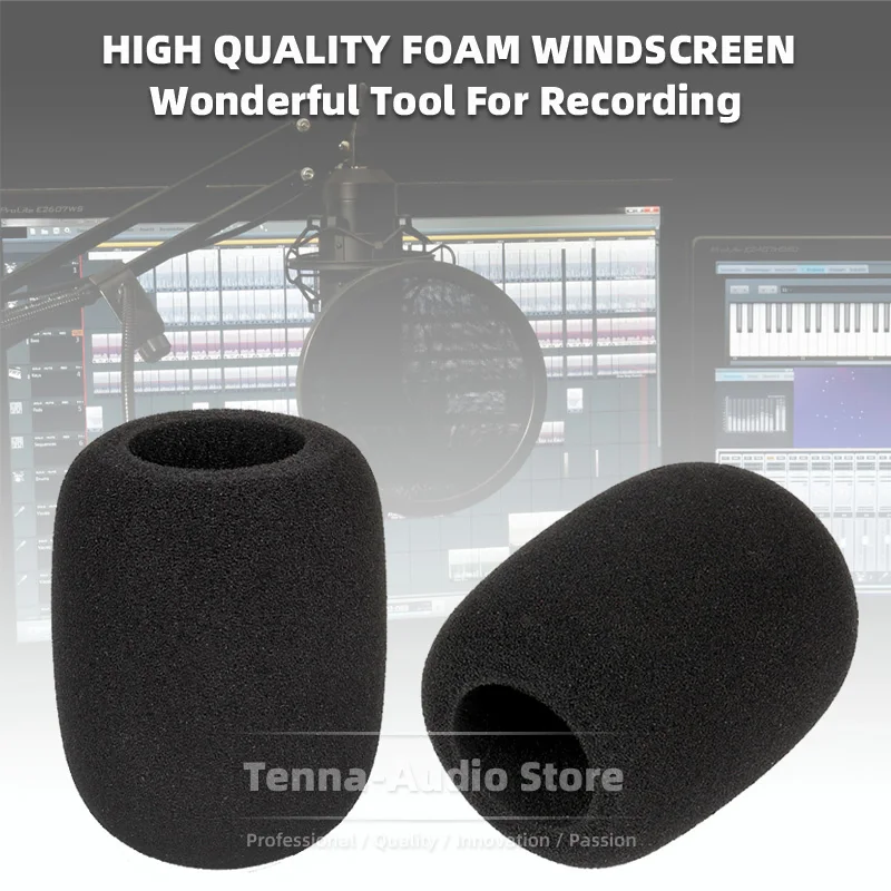 Ветрозащитная Пена Губка для ветрового стекла Scarlett Studio CM25 см 25 Focusrite микрофона