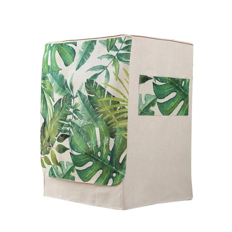 Linen Washing Machine Cover Forest Leaves Printing Dust Cover Cloth Waterproof Protective Sleeve for Pulsator Washing Machine
Linen Washing Machine Cover Forest Leaves Printing Dust Cover Cloth Waterproof Protective Sleeve for Pulsator Washing Machine
