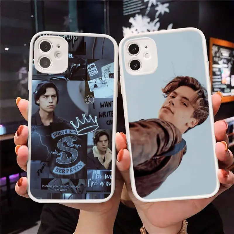 American TV Riverdale Series Cole Sprouse Phone Case Matte Transparent for iPhone 7 8 11 12 s mini pro X XS XR MAX Plus cover 
American TV Riverdale Series Cole Sprouse Phone Case Matte Transparent for iPhone 7 8 11 12 s mini pro X XS XR MAX Plus cover