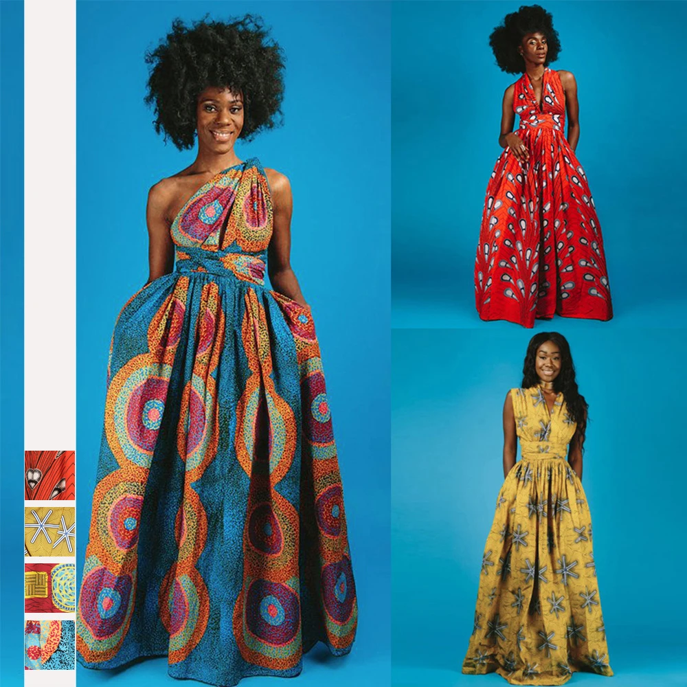 New African summer DIY tie print clothes nightclub irregular tight high waist split fashion long dress for women JQ-10025
New African summer DIY tie print clothes nightclub irregular tight high waist split fashion long dress for women JQ-10025