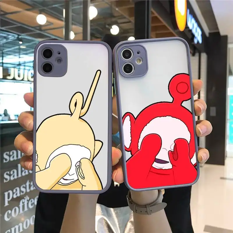 Teletubbies doll cute cartoon luxury shell Phone Cases matte transparent For iphone 7 8 11 12 plus mini x xs xr pro max cover
Teletubbies doll cute cartoon luxury shell Phone Cases matte transparent For iphone 7 8 11 12 plus mini x xs xr pro max cover