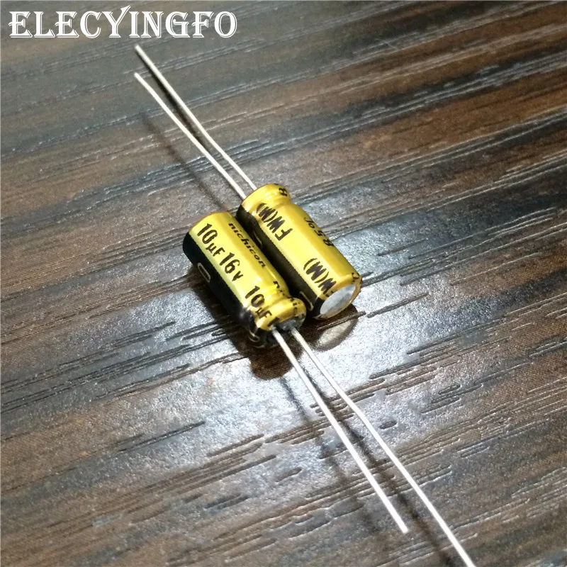 100 шт. 10 мкФ 16 В NICHICON FW Series 5x11 мм 16 в 10 мкФ аудио алюминиевый электролитический конденсатор высшего класса
100 шт. 10 мкФ 16 В NICHICON FW Series 5x11 мм 16 в 10 мкФ аудио алюминиевый электролитический конденсатор высшего класса