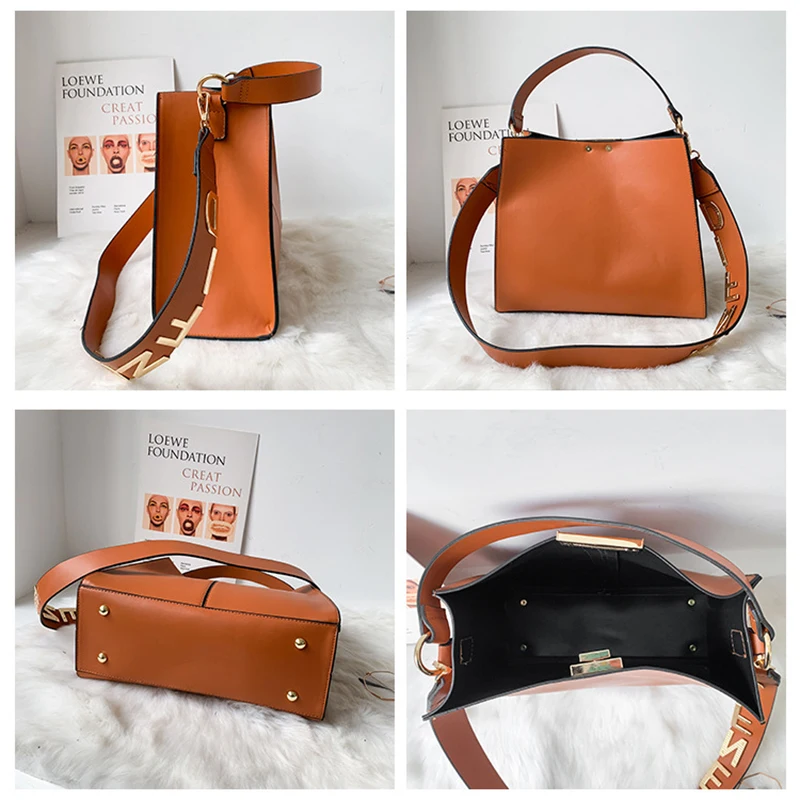 2021 New All-match Fashion bucket bag Western-style shoulder bag Luxury High Capacit crossbody bag PU leather handbags for women
2021 New All-match Fashion bucket bag Western-style shoulder bag Luxury High Capacit crossbody bag PU leather handbags for women