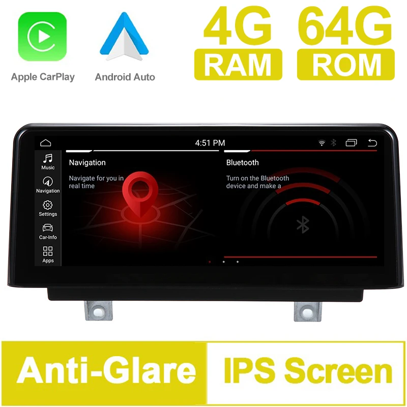 PX6 10 25 дюймов 64G ROM Android 9 0 Автомобильная Радио GPS навигационная система аудио для BMW