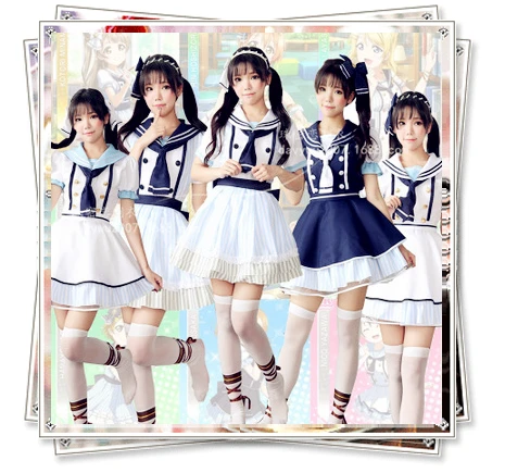 Anime LoveLive Maid Cosplay Costume Tojo Nozomi Kotori Minami Rin Hoshizora Nico Yazawa Cute Girl Lolita Dress Sailor Suit
Anime LoveLive Maid Cosplay Costume Tojo Nozomi Kotori Minami Rin Hoshizora Nico Yazawa Cute Girl Lolita Dress Sailor Suit