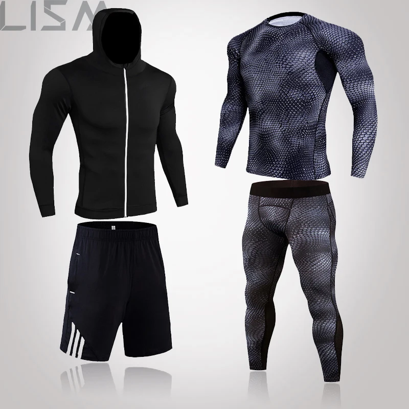 High Quality Compression Suit Men's Gym Leggings Training Suit Exercise Jogging Sports Suit Men's Running Body Armor Sportswear
High Quality Compression Suit Men's Gym Leggings Training Suit Exercise Jogging Sports Suit Men's Running Body Armor Sportswear
