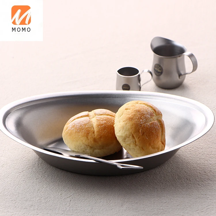 Japanese Qingfang 304 Stainless Steel Vintage Plate Curry Rice Frosted Pasta Plate Creative Salad Serving Dish Large Deep Plate
Japanese Qingfang 304 Stainless Steel Vintage Plate Curry Rice Frosted Pasta Plate Creative Salad Serving Dish Large Deep Plate