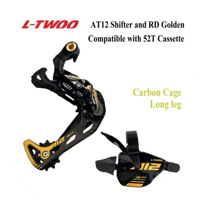 LTWOO AT12 MTB 12 Speed Bicycle Rear Derailleur Shift Lever Groupset Cycling Bike 11-50T 11-52T Mega Sprockets Rear Derailleur
LTWOO AT12 MTB 12 Speed Bicycle Rear Derailleur Shift Lever Groupset Cycling Bike 11-50T 11-52T Mega Sprockets Rear Derailleur