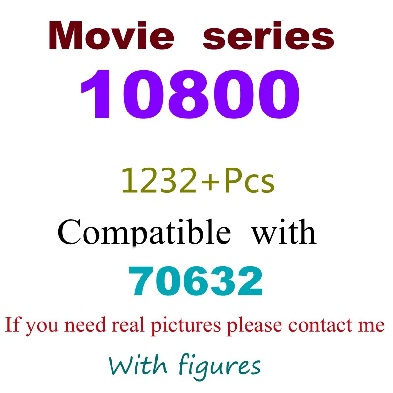 1232Pcs 10800 Building Block Toy Hero Series 70632 Assembled Building Block Children's Toy Gifts
1232Pcs 10800 Building Block Toy Hero Series 70632 Assembled Building Block Children's Toy Gifts