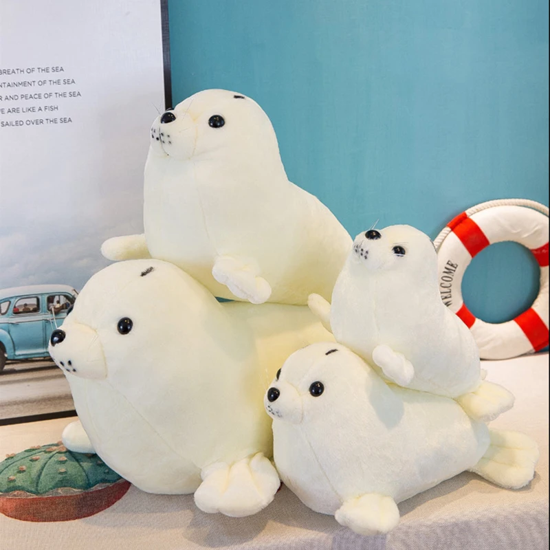 Cute Seal Plush Doll Soft Toys Plushie Pillow Stuffed Animals Cartoon Anime Kawaii Room Decor Children Toys Xmas Birthday Gifts
Cute Seal Plush Doll Soft Toys Plushie Pillow Stuffed Animals Cartoon Anime Kawaii Room Decor Children Toys Xmas Birthday Gifts