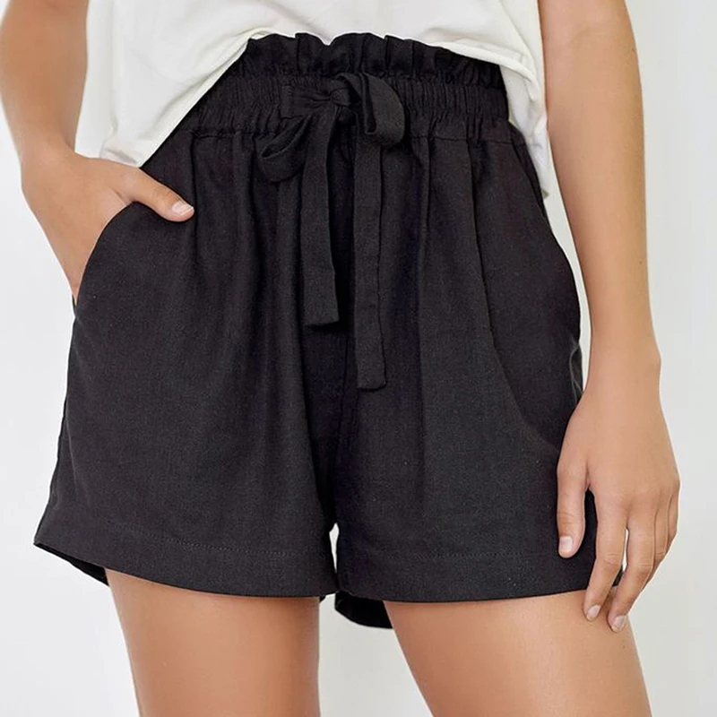 ONEINALL Casual White Short Pant For Women High Waist Pleated Solid Loose Pants Female Fashionable Summer Clothing 2021 New Tide
ONEINALL Casual White Short Pant For Women High Waist Pleated Solid Loose Pants Female Fashionable Summer Clothing 2021 New Tide