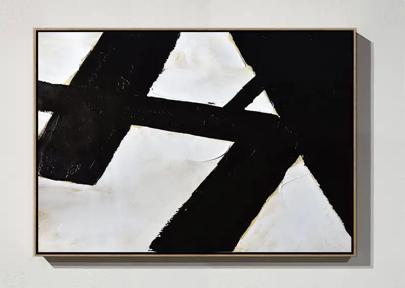 Large Original Painting Modern Art Minimal Painting On Canvas Black And White Wall Art Abstract Art
Large Original Painting Modern Art Minimal Painting On Canvas Black And White Wall Art Abstract Art