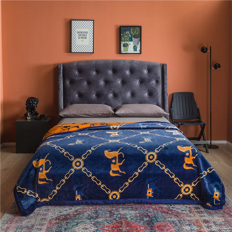 High Quality Luxury Flannel Printed Thick Blanket Double Sided Super Soft Warm Multifunctional Blankets Decorative Throw Blanket
High Quality Luxury Flannel Printed Thick Blanket Double Sided Super Soft Warm Multifunctional Blankets Decorative Throw Blanket