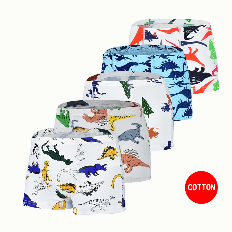 5 Pcs Children Underpants Boys Panties Cotton Cartoon Dinosaur Briefs For Boy Shorts Baby Panties Kids Underwear 2-9T
5 Pcs Children Underpants Boys Panties Cotton Cartoon Dinosaur Briefs For Boy Shorts Baby Panties Kids Underwear 2-9T