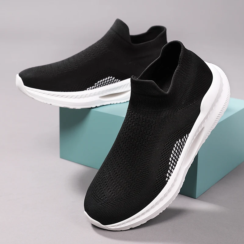 Hollow Running Shoes Men And Women Trendy Non-Lace Slip-On Sneakers Soft-Soled Flying Woven Casual Zapato Unisex Jogging Calceus
Hollow Running Shoes Men And Women Trendy Non-Lace Slip-On Sneakers Soft-Soled Flying Woven Casual Zapato Unisex Jogging Calceus