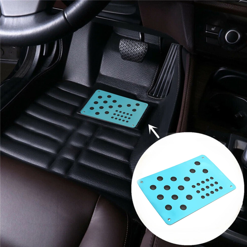 1PC Universal Silver Auto Floor Doormat Foot Heel Scuff Plate Non-slip Carpet Patch Car Alloy Wear Plate Anti-skid Pad
1PC Universal Silver Auto Floor Doormat Foot Heel Scuff Plate Non-slip Carpet Patch Car Alloy Wear Plate Anti-skid Pad