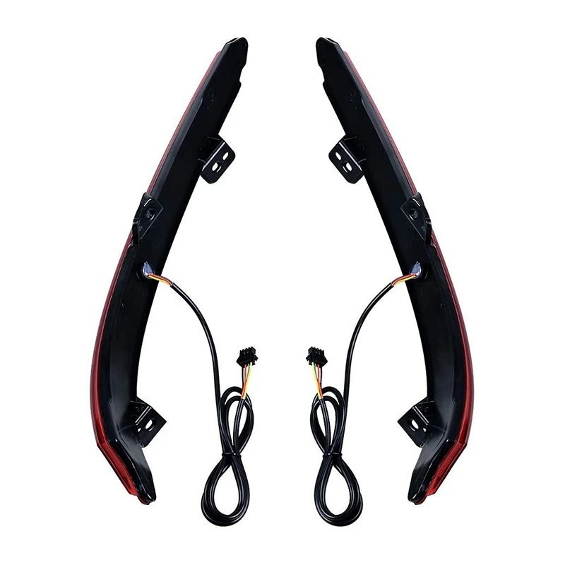 Red Lens Rear Bumper Reflector Brake Tail Sequential Flash Signal Lights Lamp for Honda Accord 10Th Gen 2018-2020
Red Lens Rear Bumper Reflector Brake Tail Sequential Flash Signal Lights Lamp for Honda Accord 10Th Gen 2018-2020