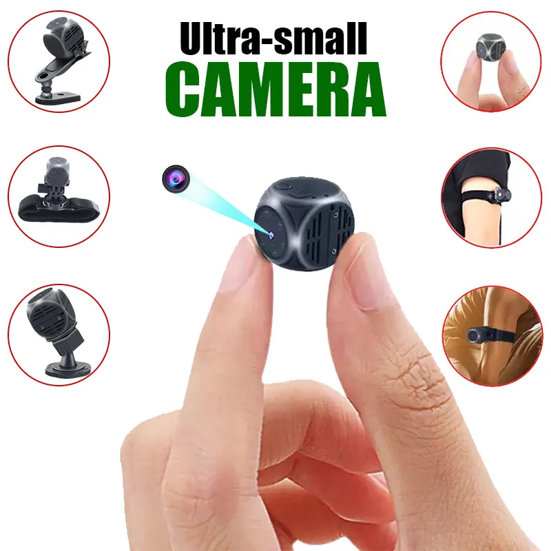 Mini Camera HD 1080P Sensor Night Vision Camcorder Motion Detecting Micro Camera Sport DV Video Ultra Small Cam Magnetic Suction
Mini Camera HD 1080P Sensor Night Vision Camcorder Motion Detecting Micro Camera Sport DV Video Ultra Small Cam Magnetic Suction