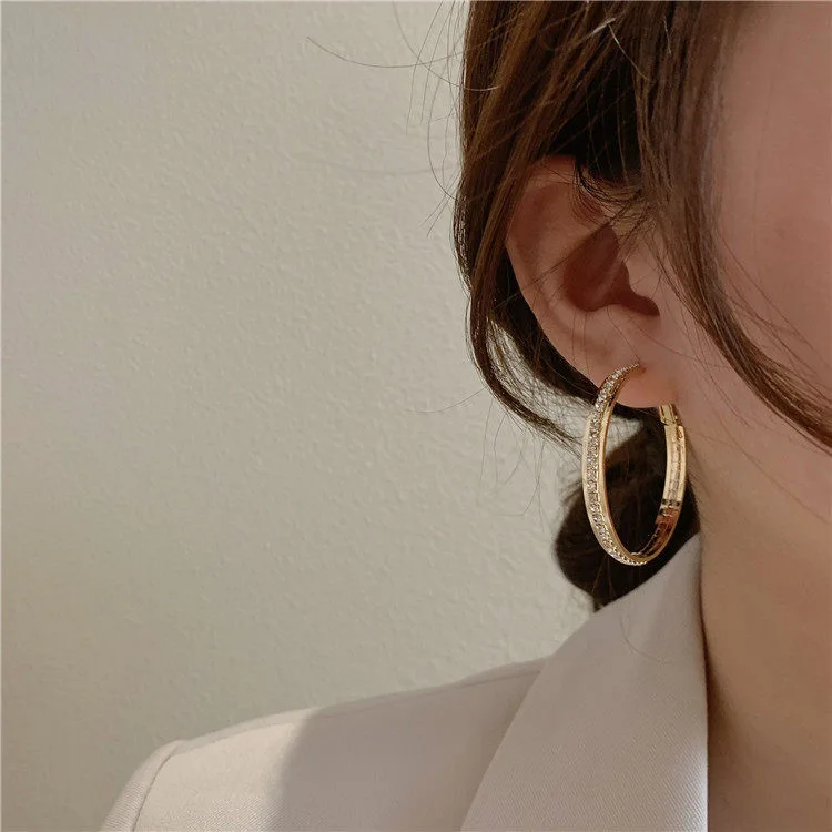 New Design 14K Gold Plated Plated Simple Style C Stud Earrings For Women Luxury Jewelry Zircon Earrings
New Design 14K Gold Plated Plated Simple Style C Stud Earrings For Women Luxury Jewelry Zircon Earrings