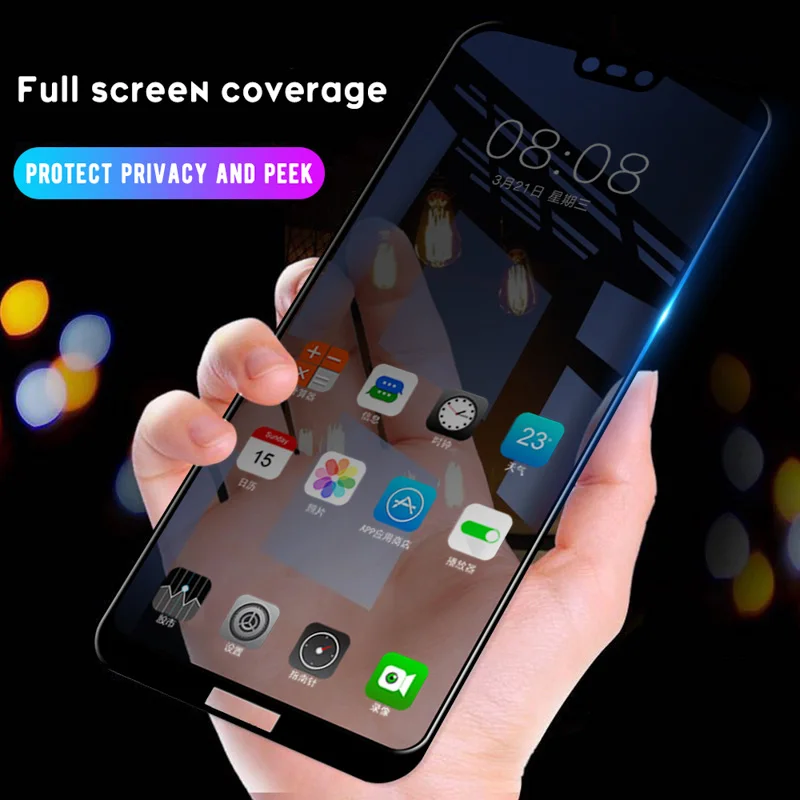 2PCS Privacy Anti-Spy Screen Protectors for Huawei P20 P30 P40 Mate 10 20 30 Lite Pro Tempered Glass for Honor 8A 9X V30 Nova 5T
2PCS Privacy Anti-Spy Screen Protectors for Huawei P20 P30 P40 Mate 10 20 30 Lite Pro Tempered Glass for Honor 8A 9X V30 Nova 5T