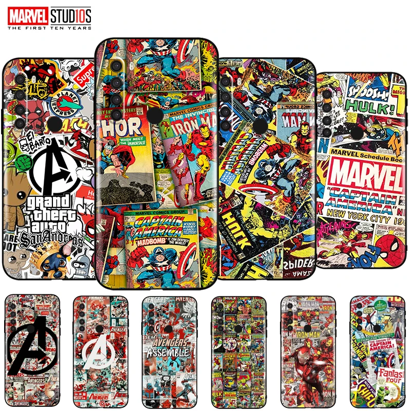 Phone Case For Xiaomi Redmi Note 8 Pro 8T Soft Funda Cover Marvel Avengers Iron Man SpiderMan Hulk Deadpool Thor
Phone Case For Xiaomi Redmi Note 8 Pro 8T Soft Funda Cover Marvel Avengers Iron Man SpiderMan Hulk Deadpool Thor
