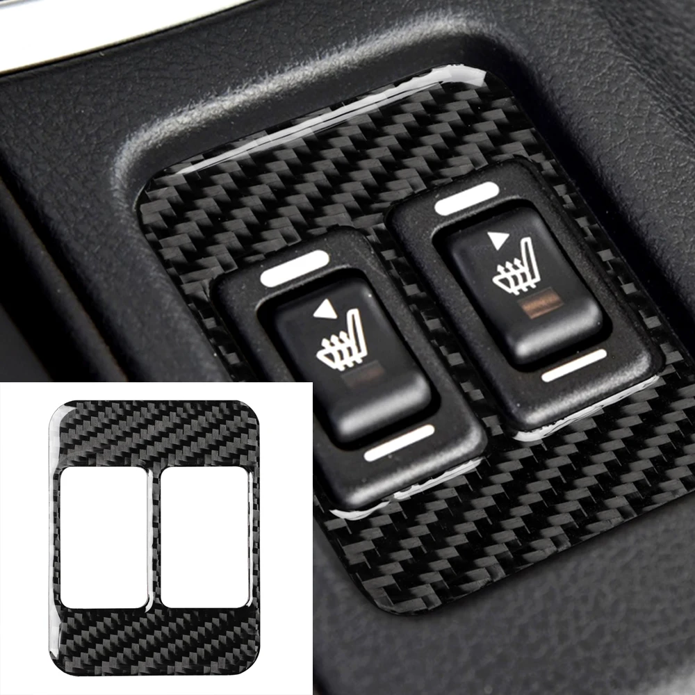 For Subaru BRZ Toyota 86 2013-19 Carbon Fiber Seat Heating Button Sticker Trim Cover Car Modification Parts Interior Accessories
For Subaru BRZ Toyota 86 2013-19 Carbon Fiber Seat Heating Button Sticker Trim Cover Car Modification Parts Interior Accessories