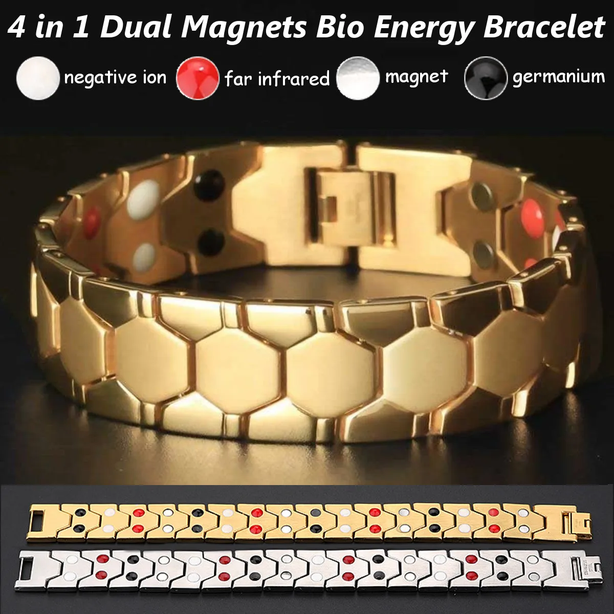 4 in 1 Magnetic Healthcare Bracelet Weight Loss Hand String Slimming Therapy Acupoints Anti-Cellulite Bracelet Healthy Magnetic
4 in 1 Magnetic Healthcare Bracelet Weight Loss Hand String Slimming Therapy Acupoints Anti-Cellulite Bracelet Healthy Magnetic