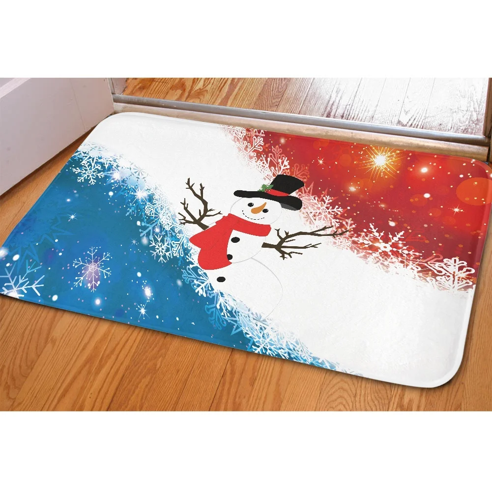 Cute Snowman Print Xmas Doormat Anti Slip Bathroom Mats Soft Flannel Carpet for Living Room 2021 Merry Christmas New Year Decor
Cute Snowman Print Xmas Doormat Anti Slip Bathroom Mats Soft Flannel Carpet for Living Room 2021 Merry Christmas New Year Decor
