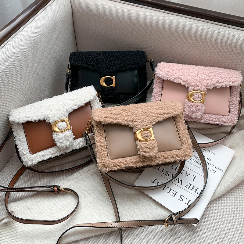Leather Shoulder Strap Square Armpit Bag 2021 Winter New Quality Plush Women's Designer Handbags Casual Shoulder Messenger Bag
Leather Shoulder Strap Square Armpit Bag 2021 Winter New Quality Plush Women's Designer Handbags Casual Shoulder Messenger Bag