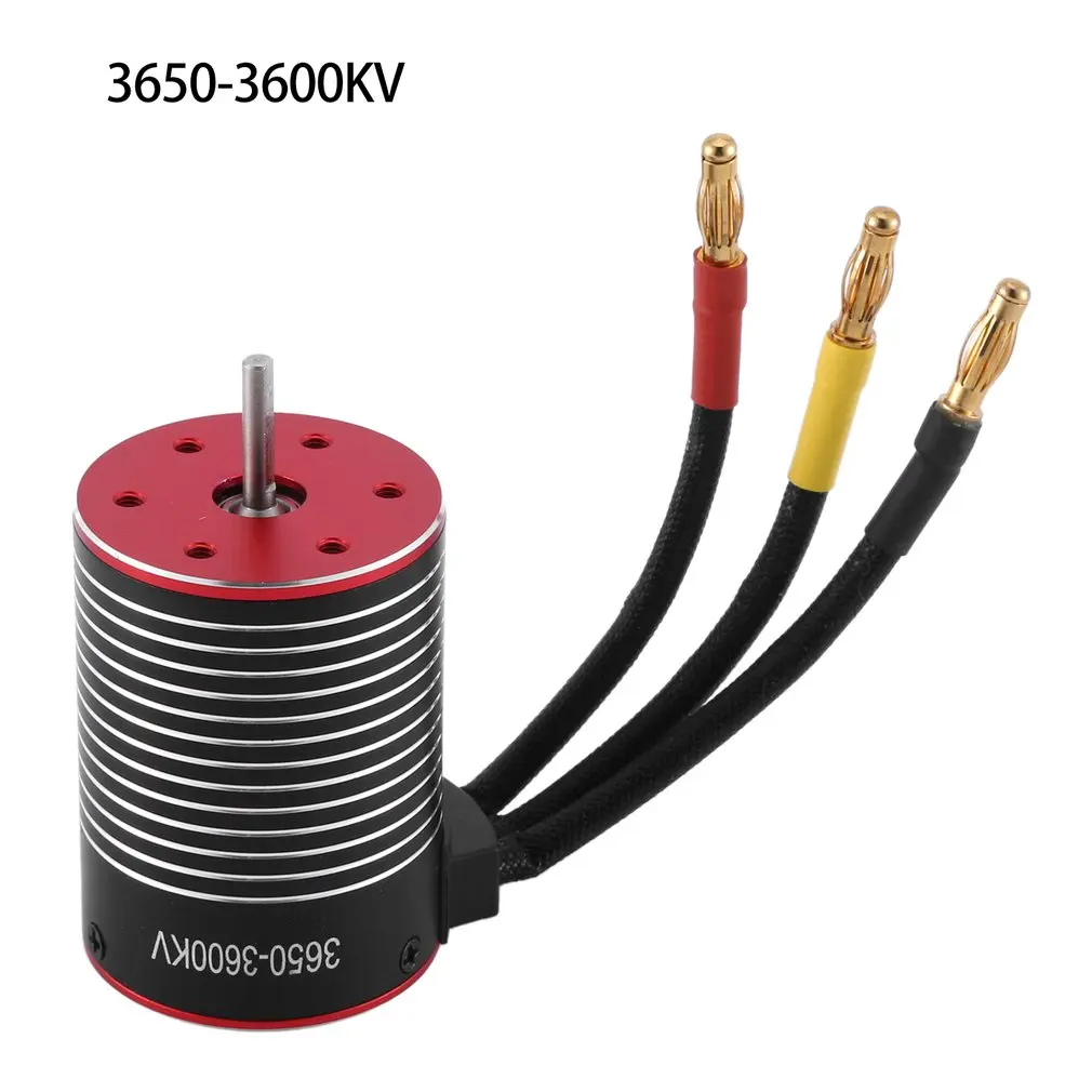 Waterproof 3650 Brushless Motor 3600KV 4500KV 5200KV For 1/10 RC Car Parts Truck Crawler Spare Parts
Waterproof 3650 Brushless Motor 3600KV 4500KV 5200KV For 1/10 RC Car Parts Truck Crawler Spare Parts