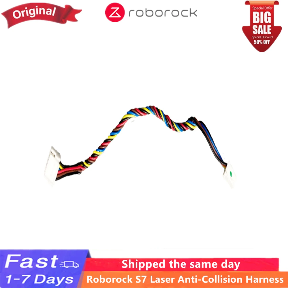Brand new and original Laser Anti-Collision Harness spare parts, suitable for Roborock vacuum sweeping robot S7 S70 S75 parts
Brand new and original Laser Anti-Collision Harness spare parts, suitable for Roborock vacuum sweeping robot S7 S70 S75 parts