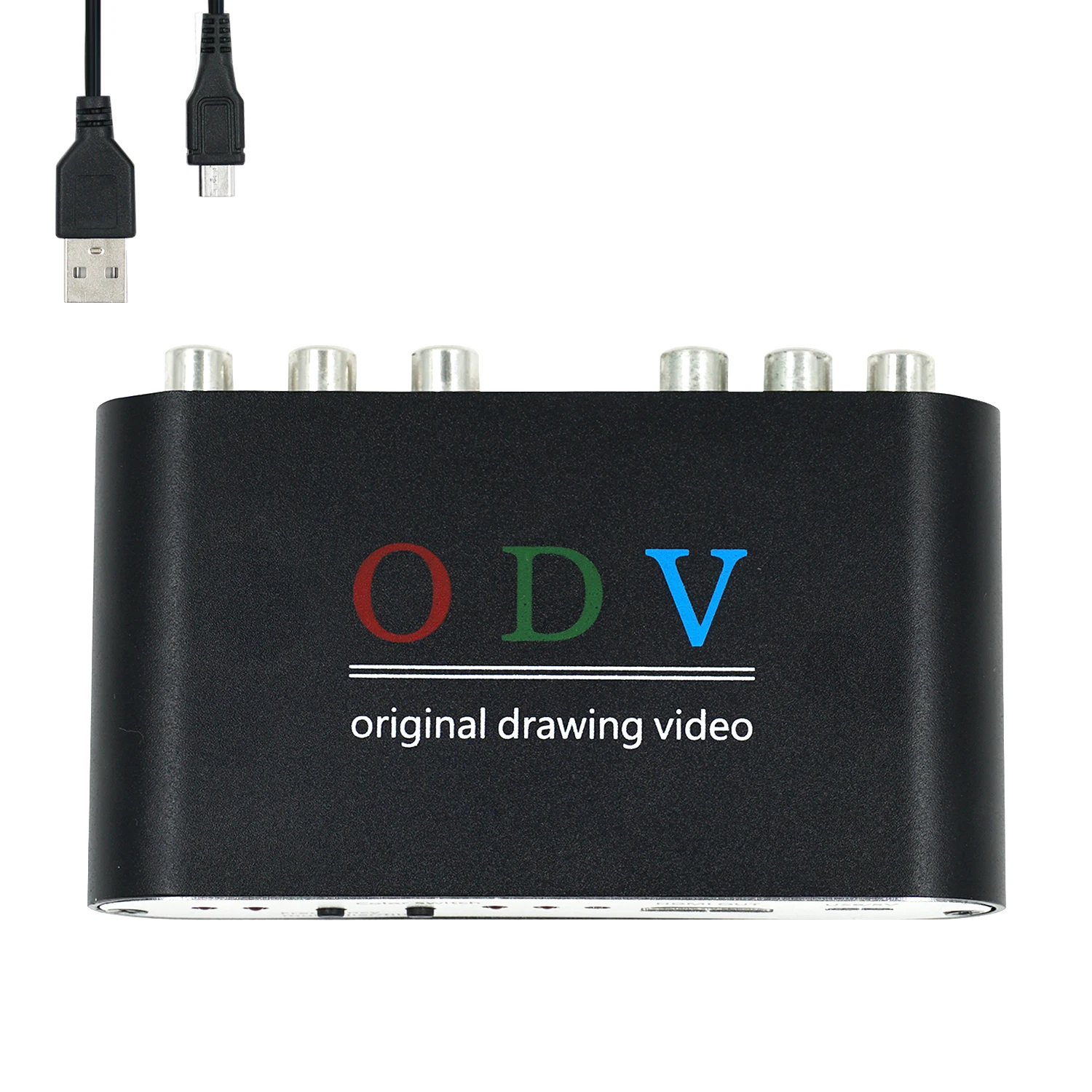 Композитный преобразователь ODV RCA/S Video/YPbPrfor HDMI для стандартного Micro USB разъема RCA