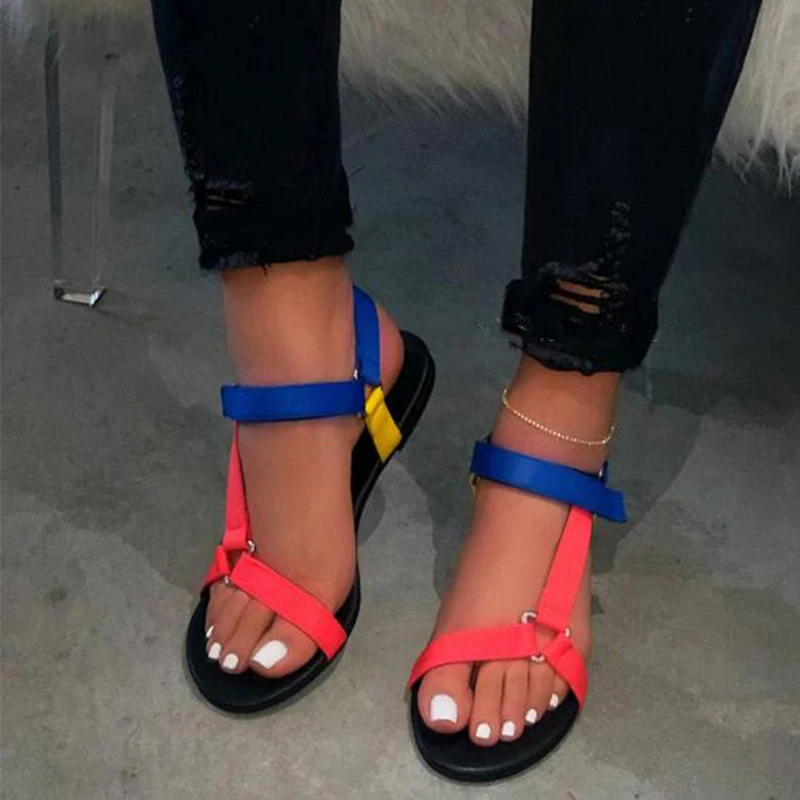2020 Women's Ankle-Strap Fashion Summer Sandals Summer Low heels Open Toe Leopard print Suede Shoes Beach Comfortable Sandals
2020 Women's Ankle-Strap Fashion Summer Sandals Summer Low heels Open Toe Leopard print Suede Shoes Beach Comfortable Sandals