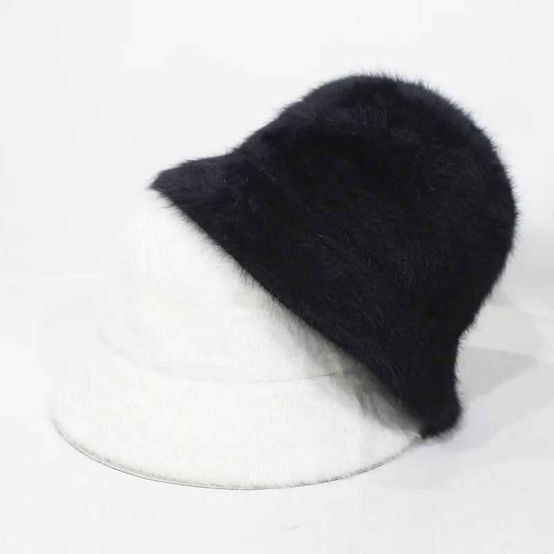 Winter hats for women warm long rabbit fur hair female caps fashion solid colors wide cuff young style beanies
Winter hats for women warm long rabbit fur hair female caps fashion solid colors wide cuff young style beanies