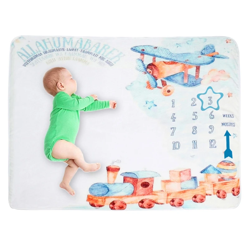 1 Set Baby Monthly Record Growth Milestone Blanket Newborn Photography Props Kit 
1 Set Baby Monthly Record Growth Milestone Blanket Newborn Photography Props Kit