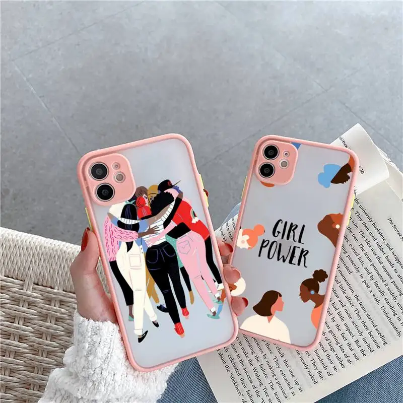 Minimal Girl Power Feminist Aesthetics Phone Case matte transparent For iphone 7 8 11 12 plus mini x xs xr pro max cover
Minimal Girl Power Feminist Aesthetics Phone Case matte transparent For iphone 7 8 11 12 plus mini x xs xr pro max cover